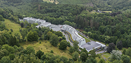 Vue aérienne du centre de vacances Vayamundo Houffalize