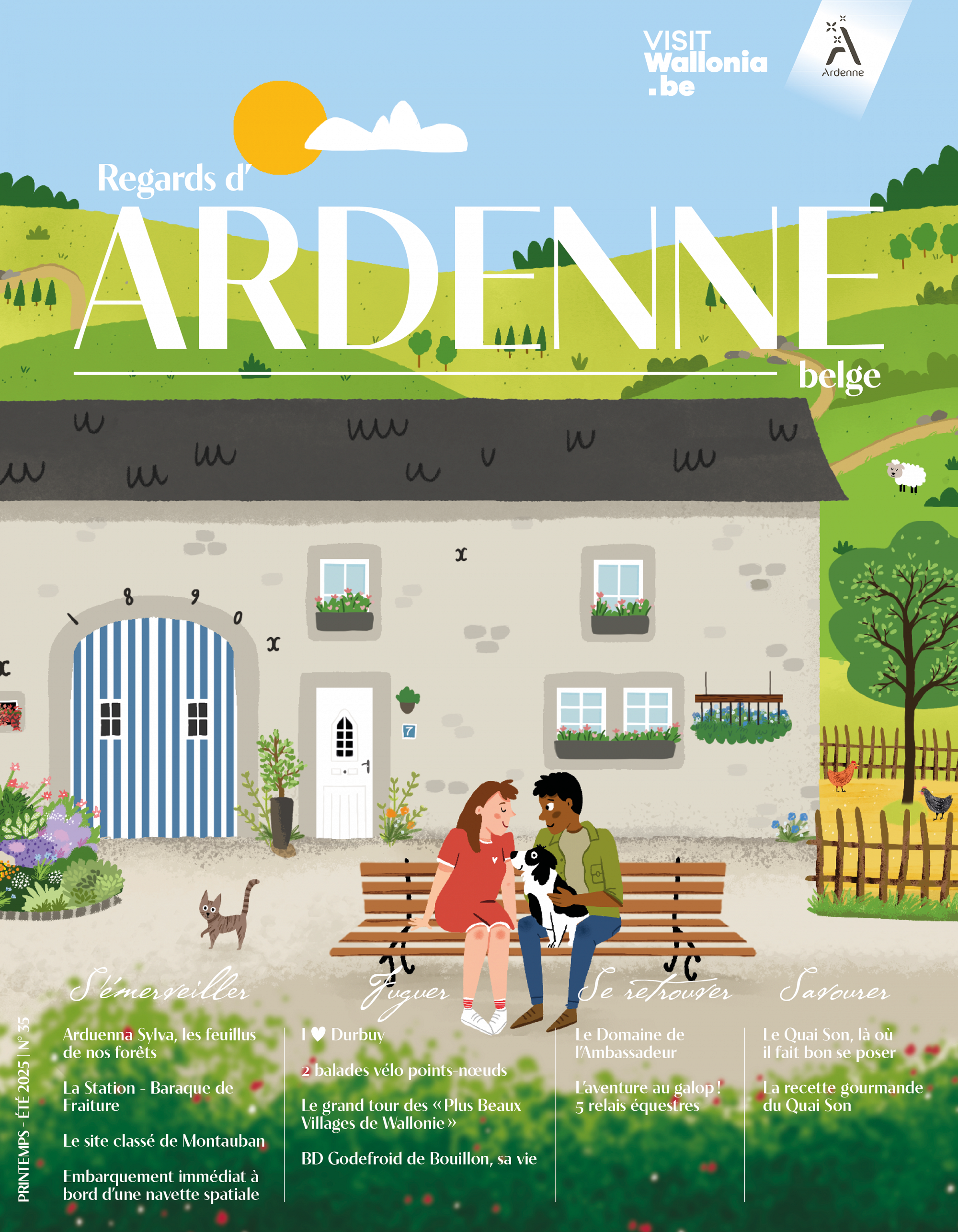 Arbres d'Ardenne sous la neige