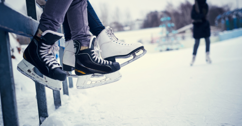 photo d'une patinoire